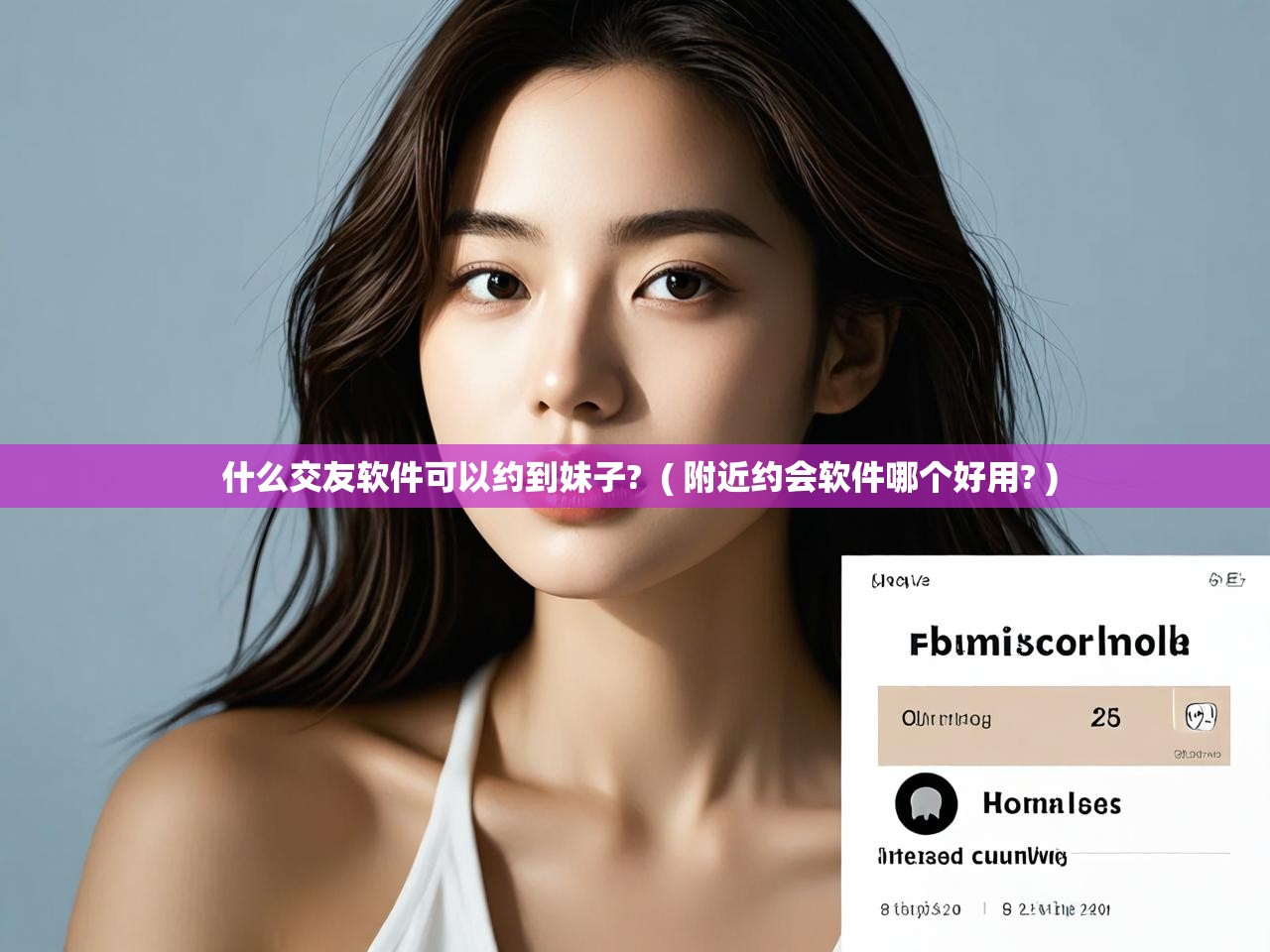 详细阅读: 什么交友软件可以约到妹子? ( 附近约会软件哪个好用? ) 什么交友软件可以约到妹子? ( 附近约会软件哪个好用? )