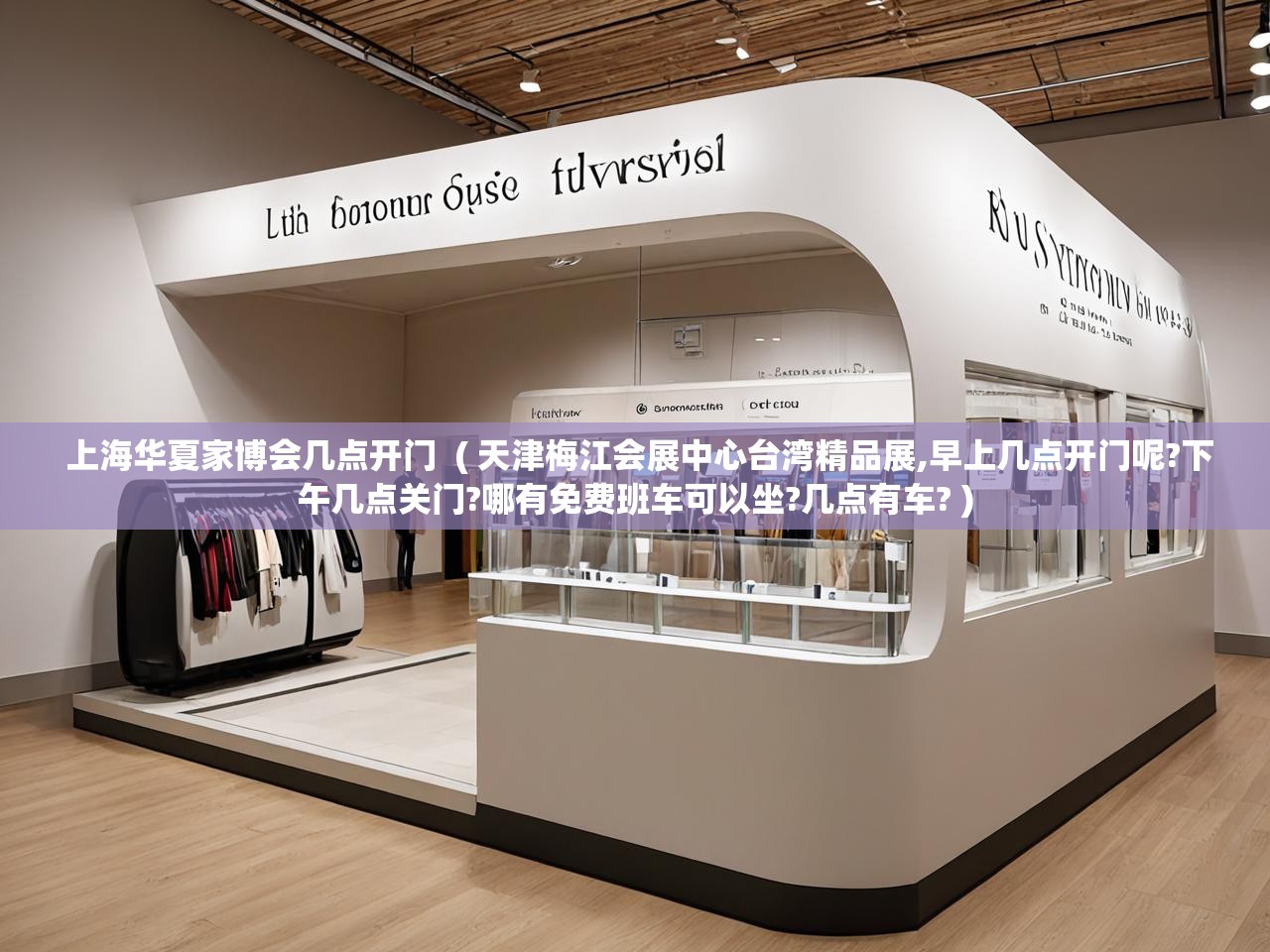  上海华夏家博会几点开门  ( 天津梅江会展中心台湾精品展,早上几点开门呢?下午几点关门?哪有免费班车可以坐?几点有车? )