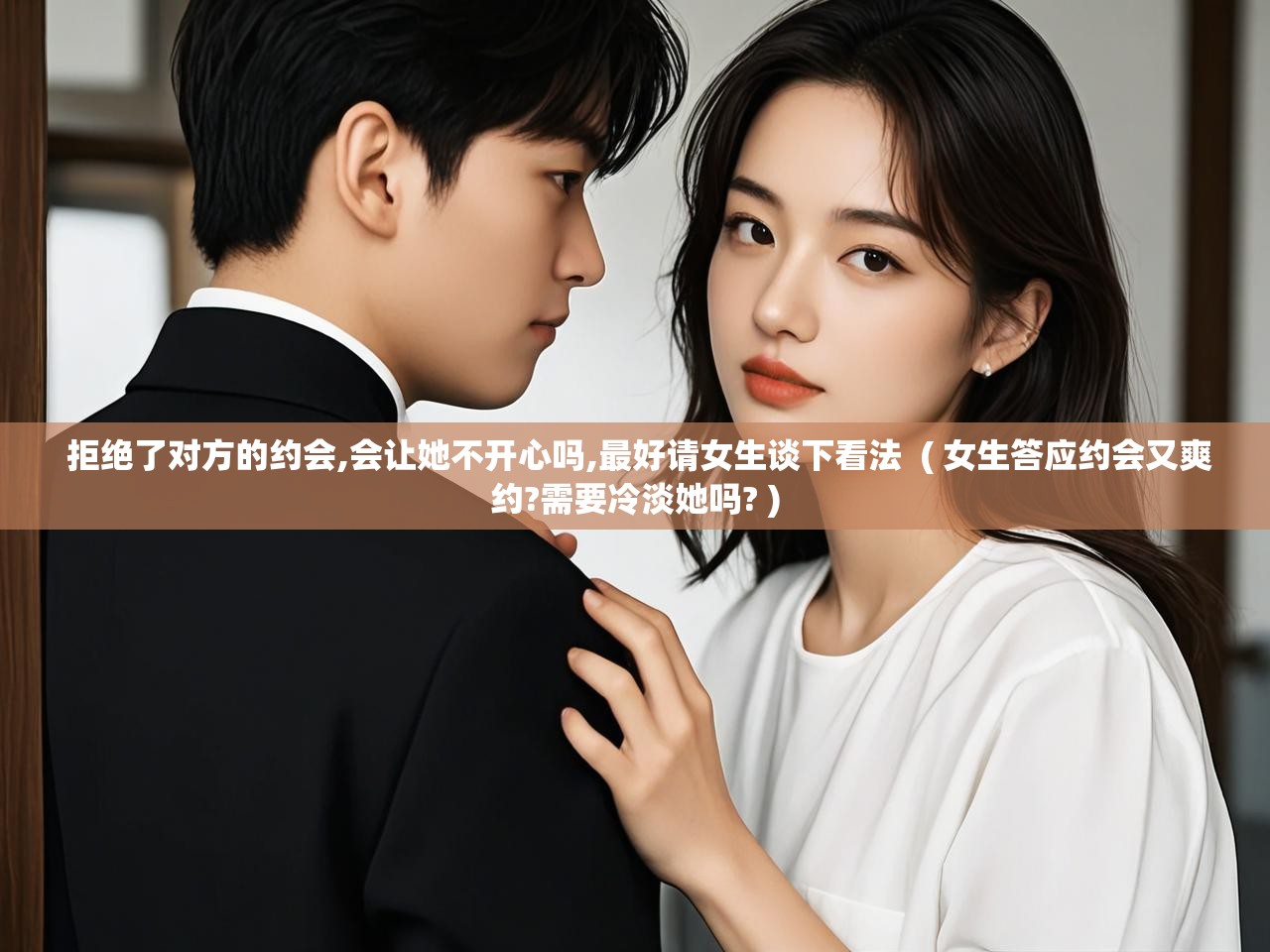 详细阅读: 拒绝了对方的约会,会让她不开心吗,最好请女生谈下看法  ( 女生答应约会又爽约?需要冷淡她吗? )  拒绝了对方的约会,会让她不开心吗,最好请女生谈下看法  ( 女生答应约会又爽约?需要冷淡她吗? )