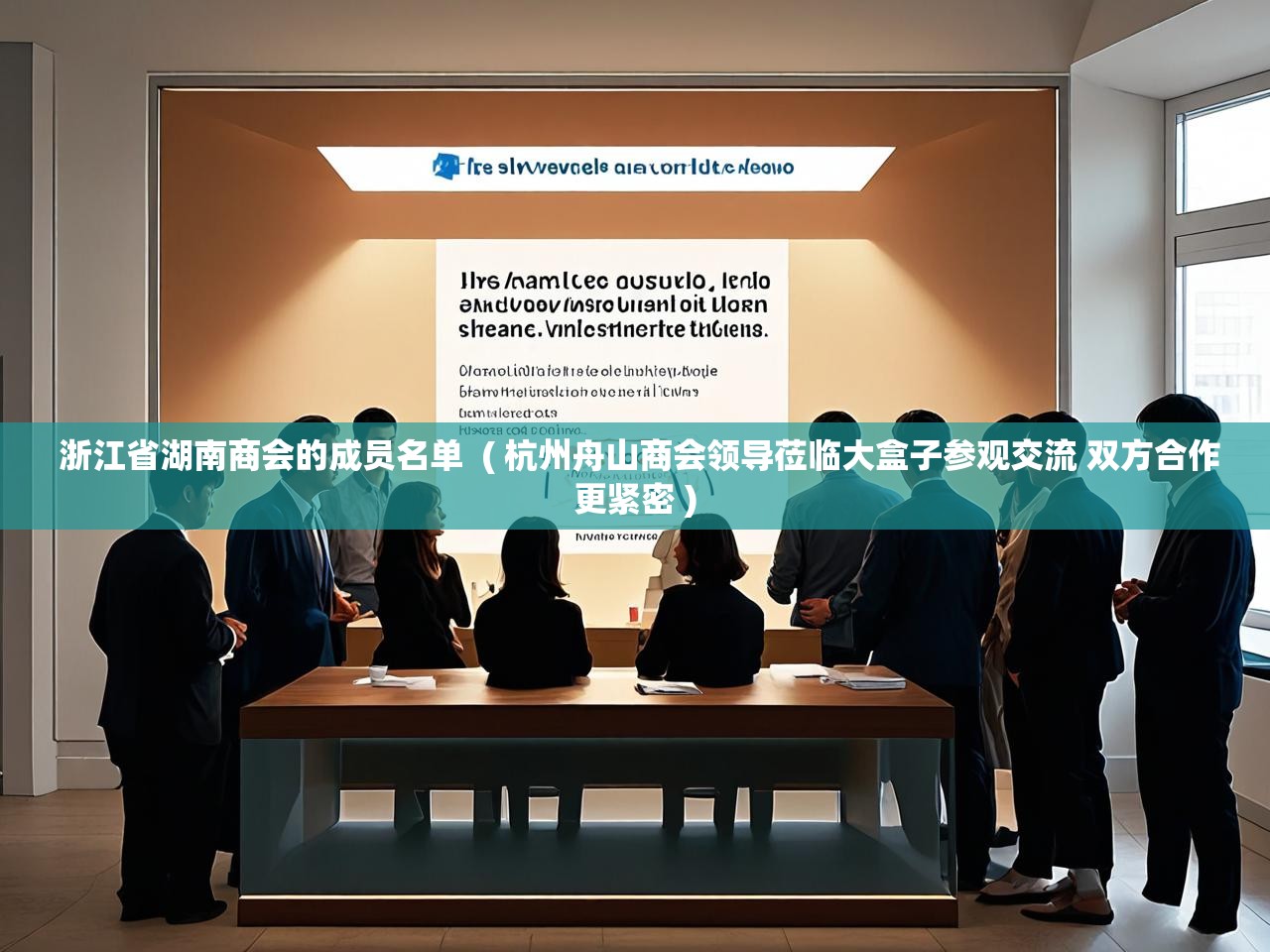 详细阅读: 浙江省湖南商会的成员名单 ( 杭州舟山商会领导莅临大盒子参观交流 双方合作更紧密 ) 浙江省湖南商会的成员名单 ( 杭州舟山商会领导莅临大盒子参观交流 双方合作更紧密 )