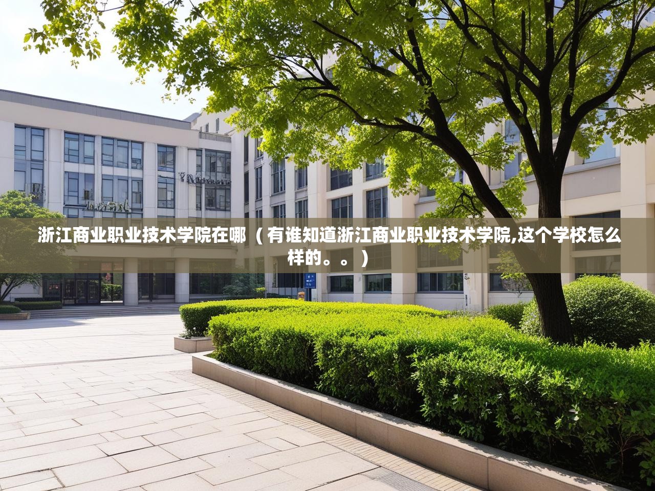 详细阅读: 浙江商业职业技术学院在哪  ( 有谁知道浙江商业职业技术学院,这个学校怎么样的。。 )  浙江商业职业技术学院在哪  ( 有谁知道浙江商业职业技术学院,这个学校怎么样的。。 )