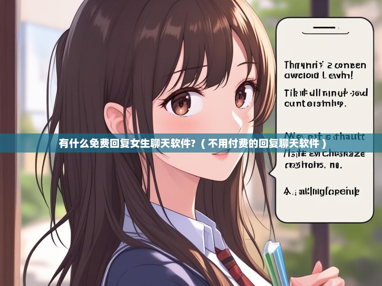 详细阅读: 有什么免费回复女生聊天软件?  ( 不用付费的回复聊天软件 )  有什么免费回复女生聊天软件?  ( 不用付费的回复聊天软件 )