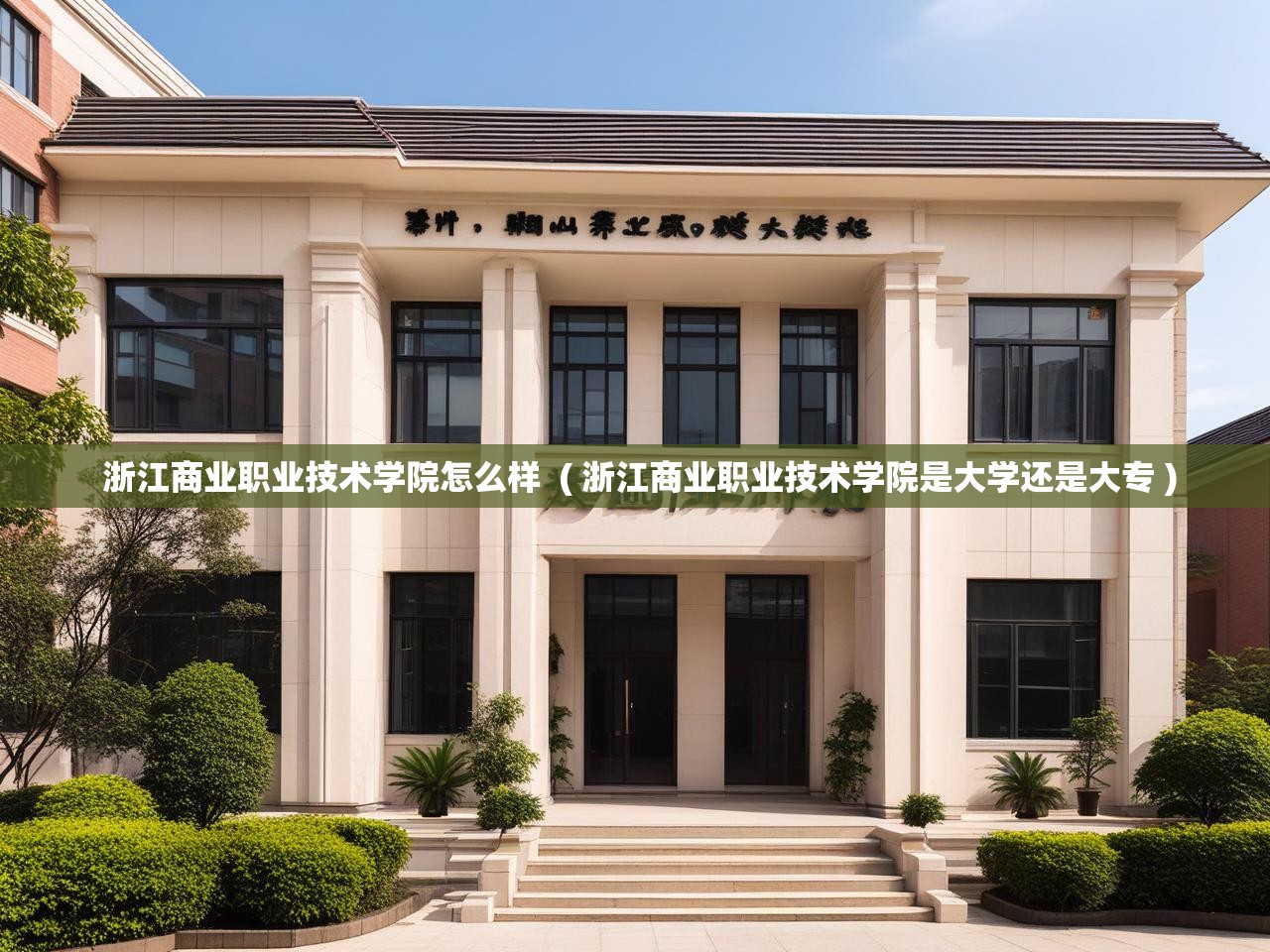 浙江商业职业技术学院怎么样  ( 浙江商业职业技术学院是大学还是大专 )  浙江商业职业技术学院怎么样  ( 浙江商业职业技术学院是大学还是大专 )