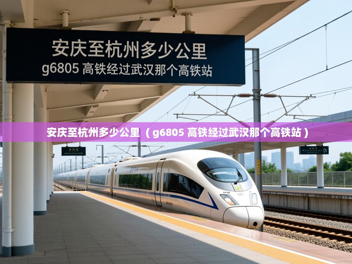  安庆至杭州多少公里  ( g6805 高铁经过武汉那个高铁站 )