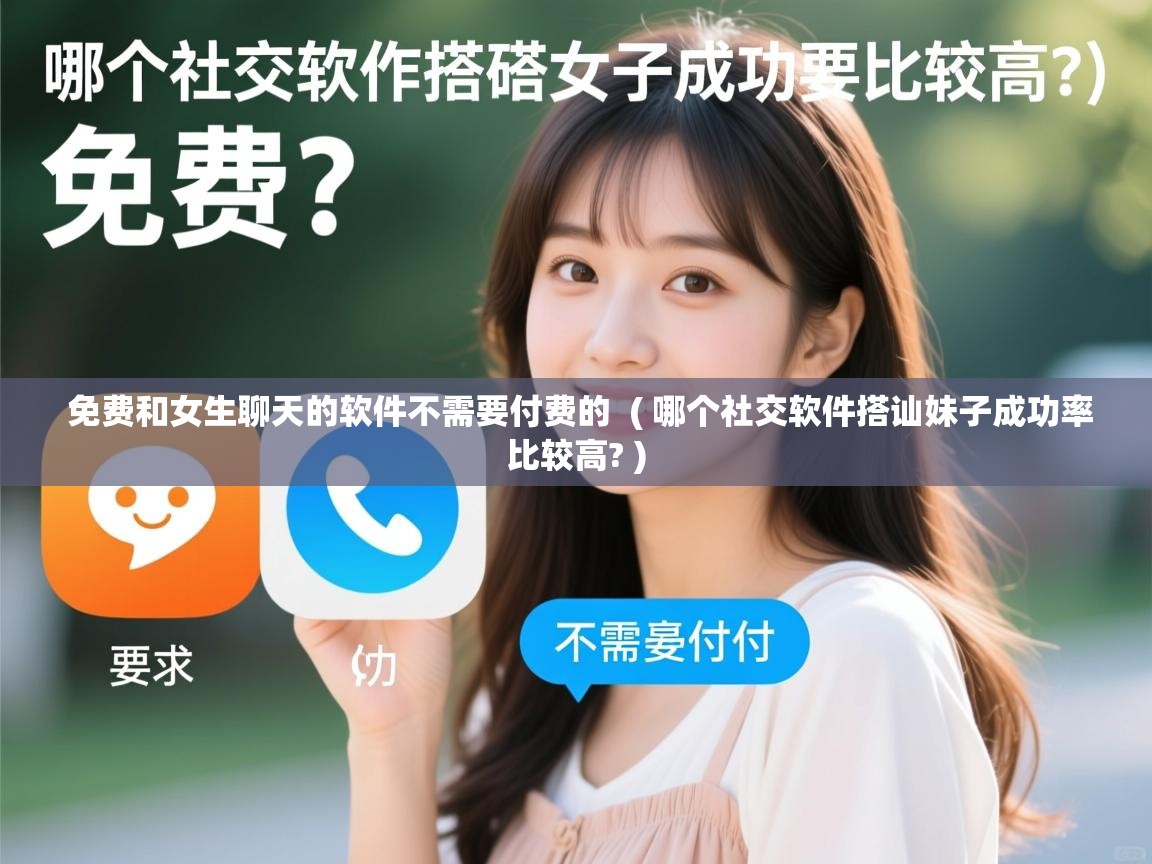 详细阅读: 免费和女生聊天的软件不需要付费的  ( 哪个社交软件搭讪妹子成功率比较高? )  免费和女生聊天的软件不需要付费的  ( 哪个社交软件搭讪妹子成功率比较高? )