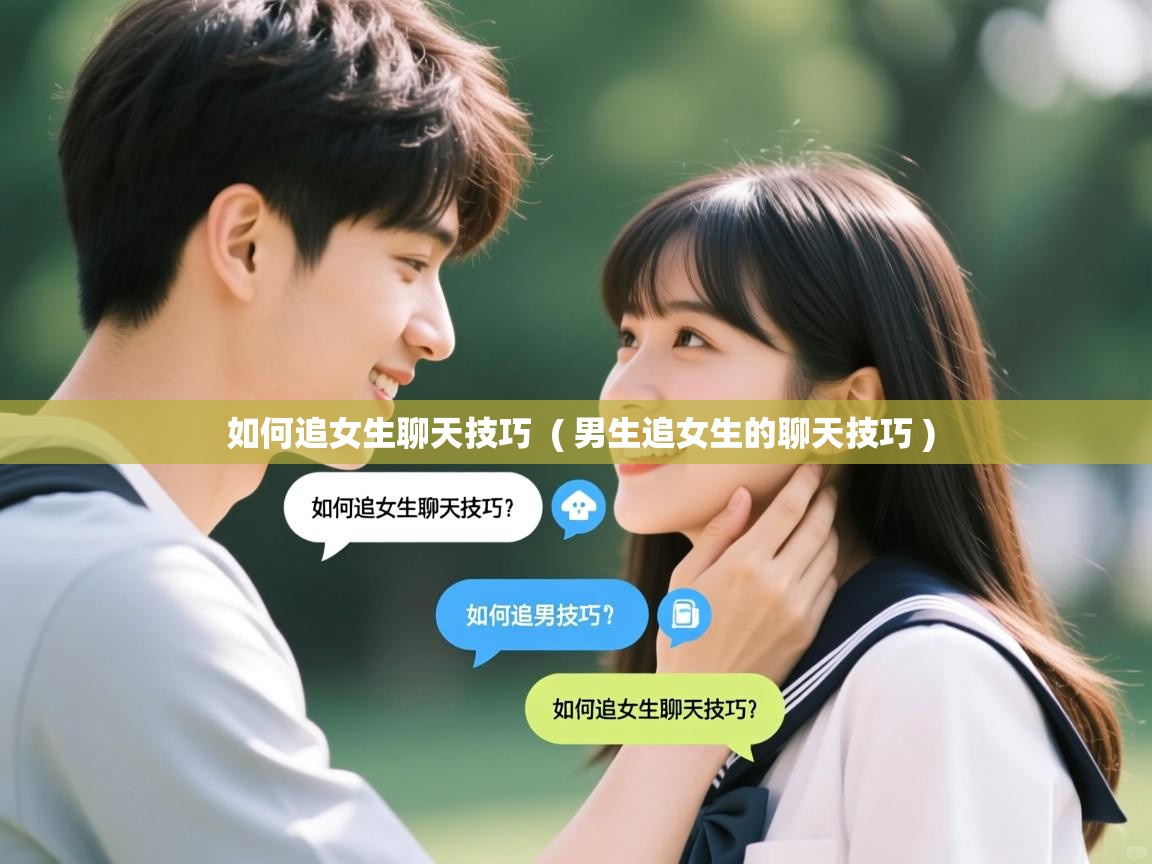 详细阅读: 如何追女生聊天技巧  ( 男生追女生的聊天技巧 )  如何追女生聊天技巧  ( 男生追女生的聊天技巧 )