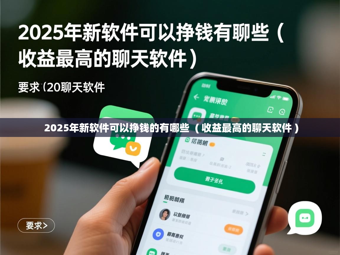 详细阅读: 2025年新软件可以挣钱的有哪些  ( 收益最高的聊天软件 )  2025年新软件可以挣钱的有哪些  ( 收益最高的聊天软件 )