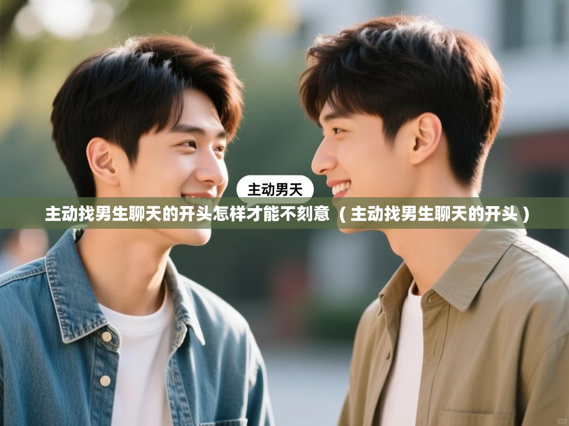 详细阅读: 主动找男生聊天的开头怎样才能不刻意  ( 主动找男生聊天的开头 )  主动找男生聊天的开头怎样才能不刻意  ( 主动找男生聊天的开头 )