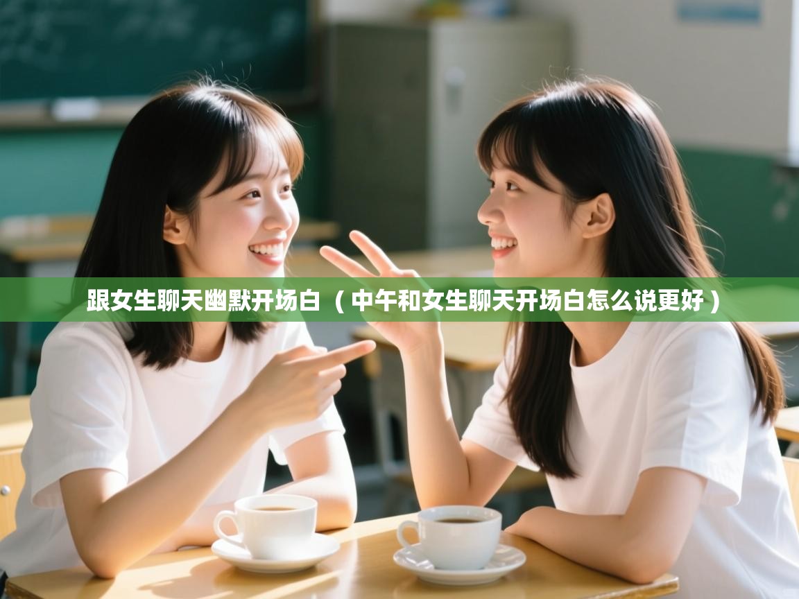 跟女生聊天幽默开场白  ( 中午和女生聊天开场白怎么说更好 )  跟女生聊天幽默开场白  ( 中午和女生聊天开场白怎么说更好 )