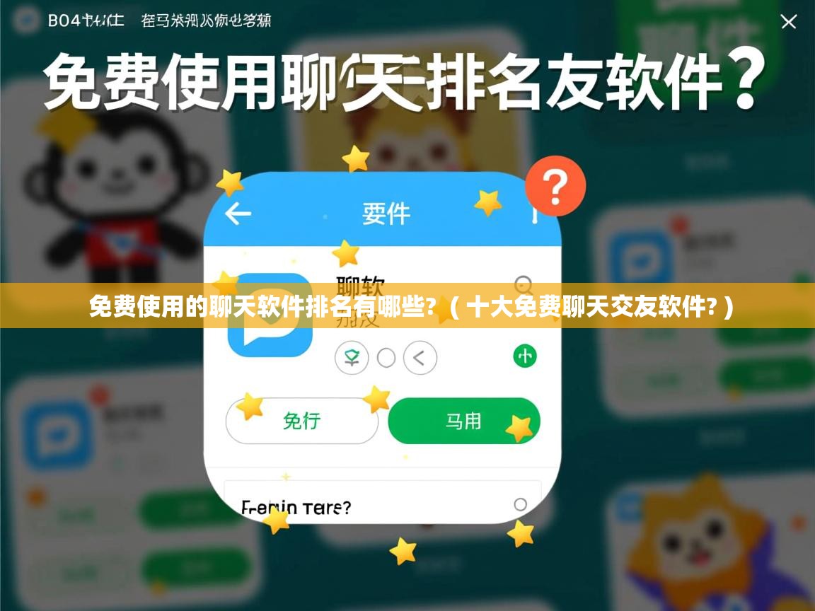  免费使用的聊天软件排名有哪些?  ( 十大免费聊天交友软件? )