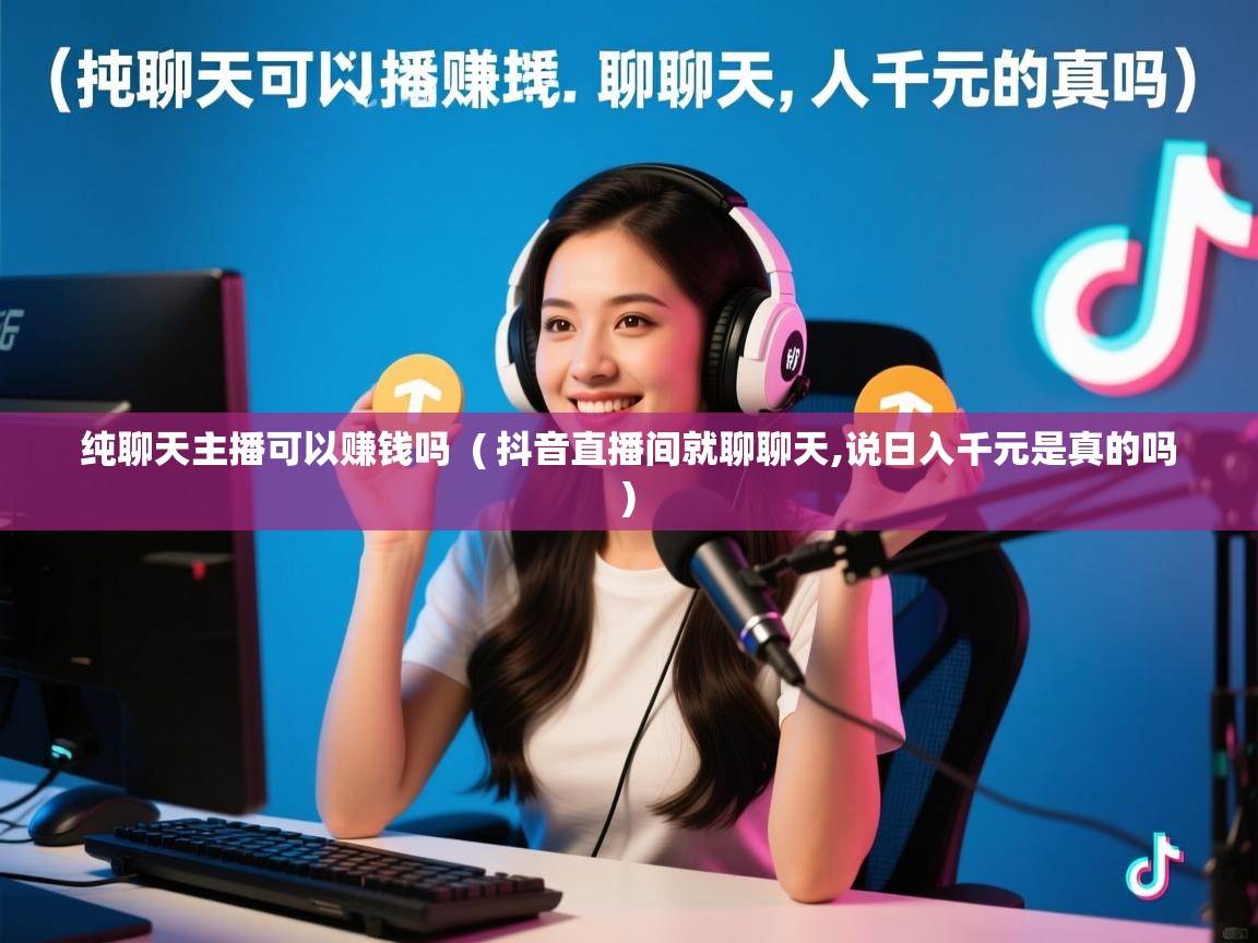 纯聊天主播可以赚钱吗  ( 抖音直播间就聊聊天,说日入千元是真的吗 )  纯聊天主播可以赚钱吗  ( 抖音直播间就聊聊天,说日入千元是真的吗 )
