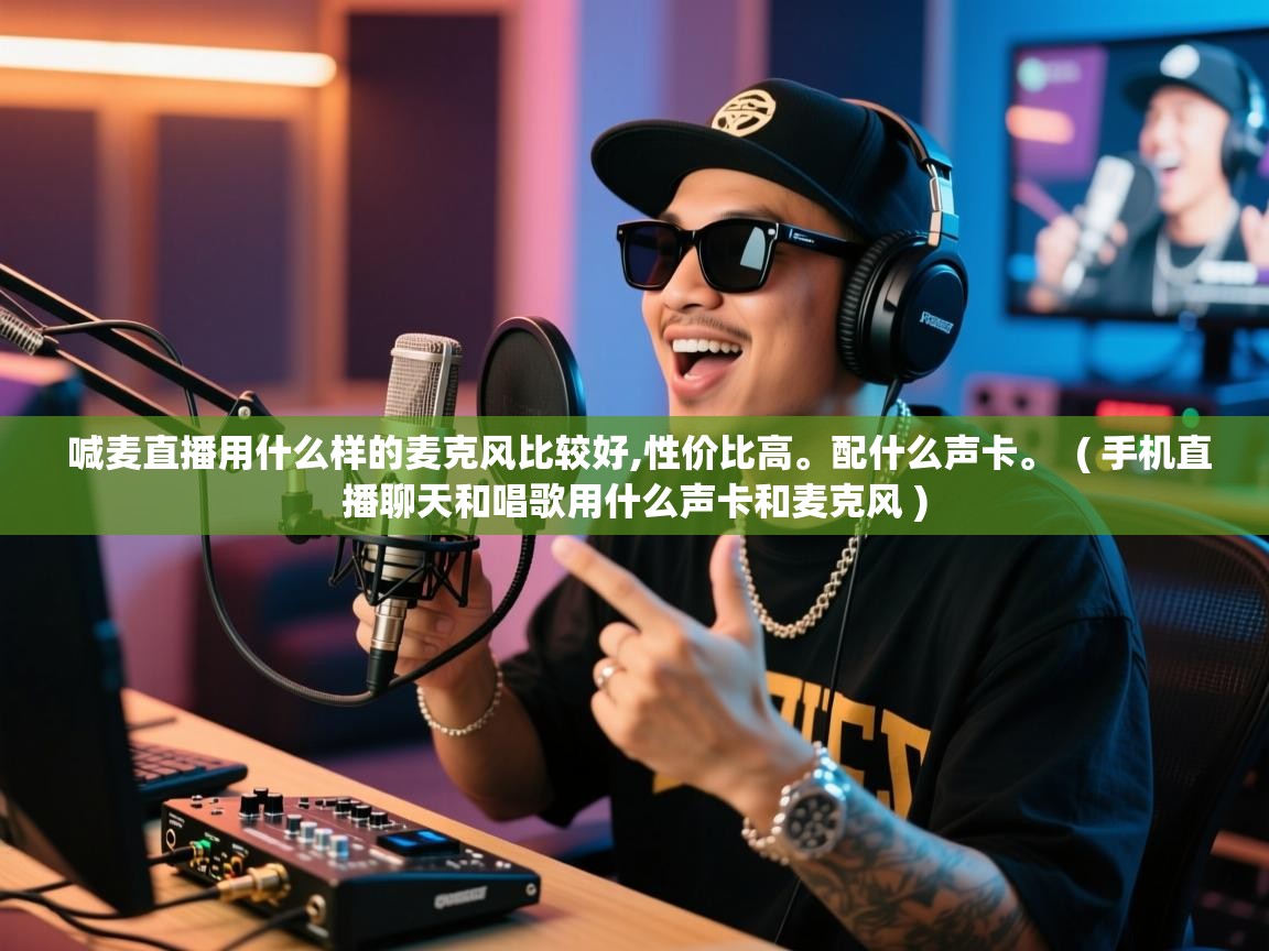  喊麦直播用什么样的麦克风比较好,性价比高。配什么声卡。  ( 手机直播聊天和唱歌用什么声卡和麦克风 )