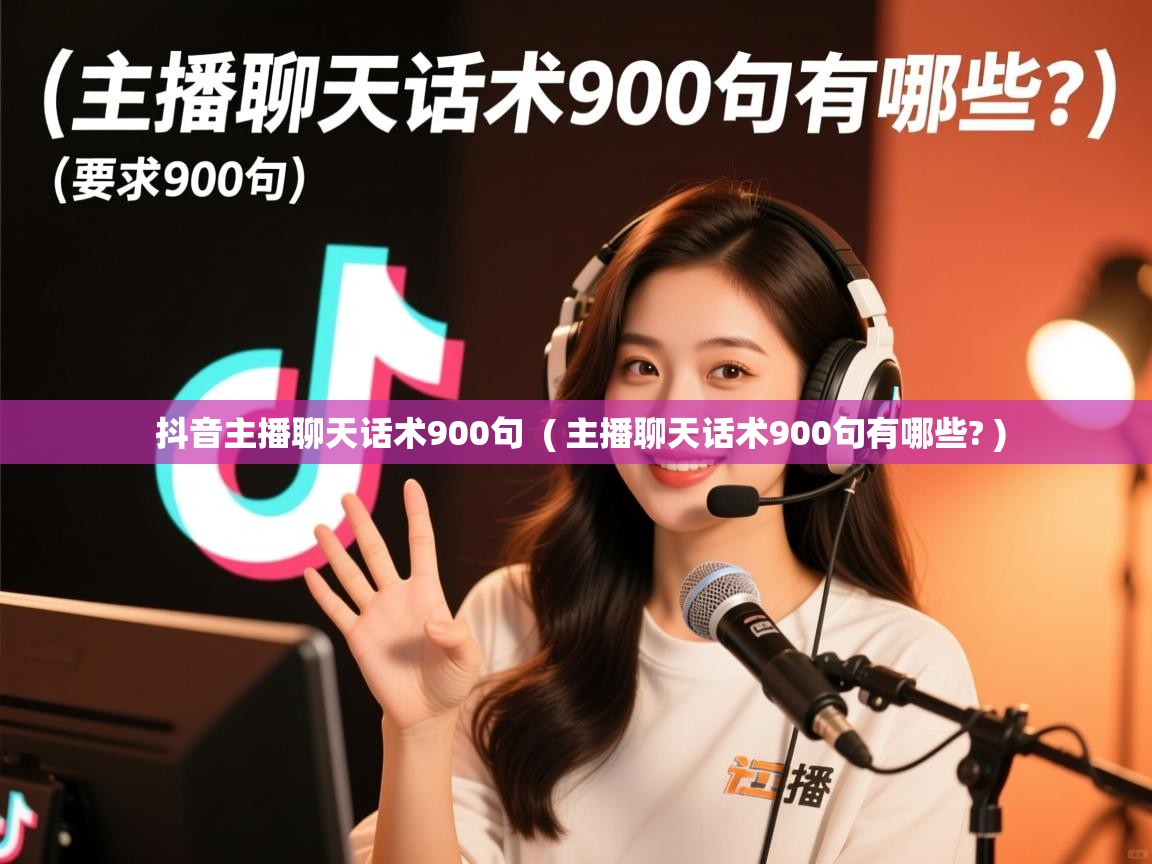  抖音主播聊天话术900句  ( 主播聊天话术900句有哪些? )