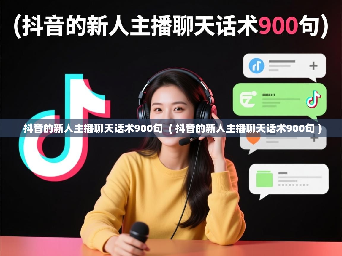  抖音的新人主播聊天话术900句  ( 抖音的新人主播聊天话术900句 )