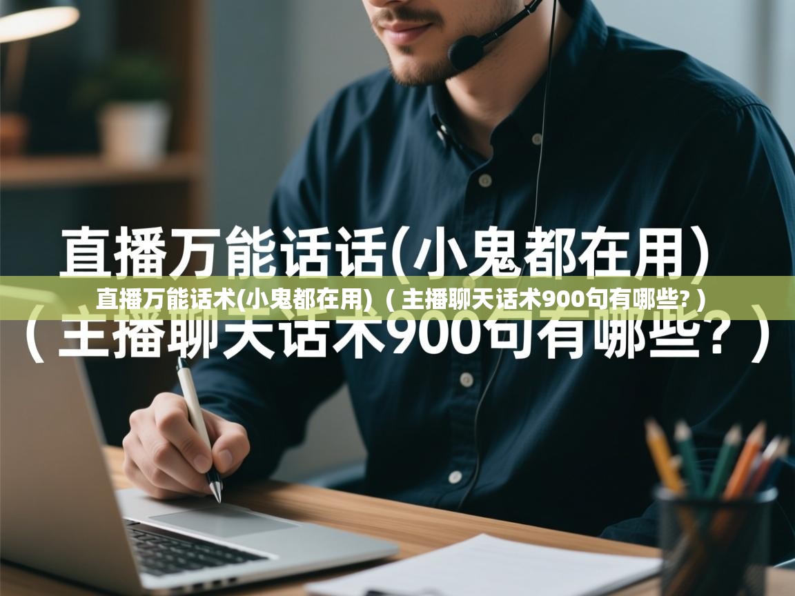  直播万能话术(小鬼都在用)  ( 主播聊天话术900句有哪些? )