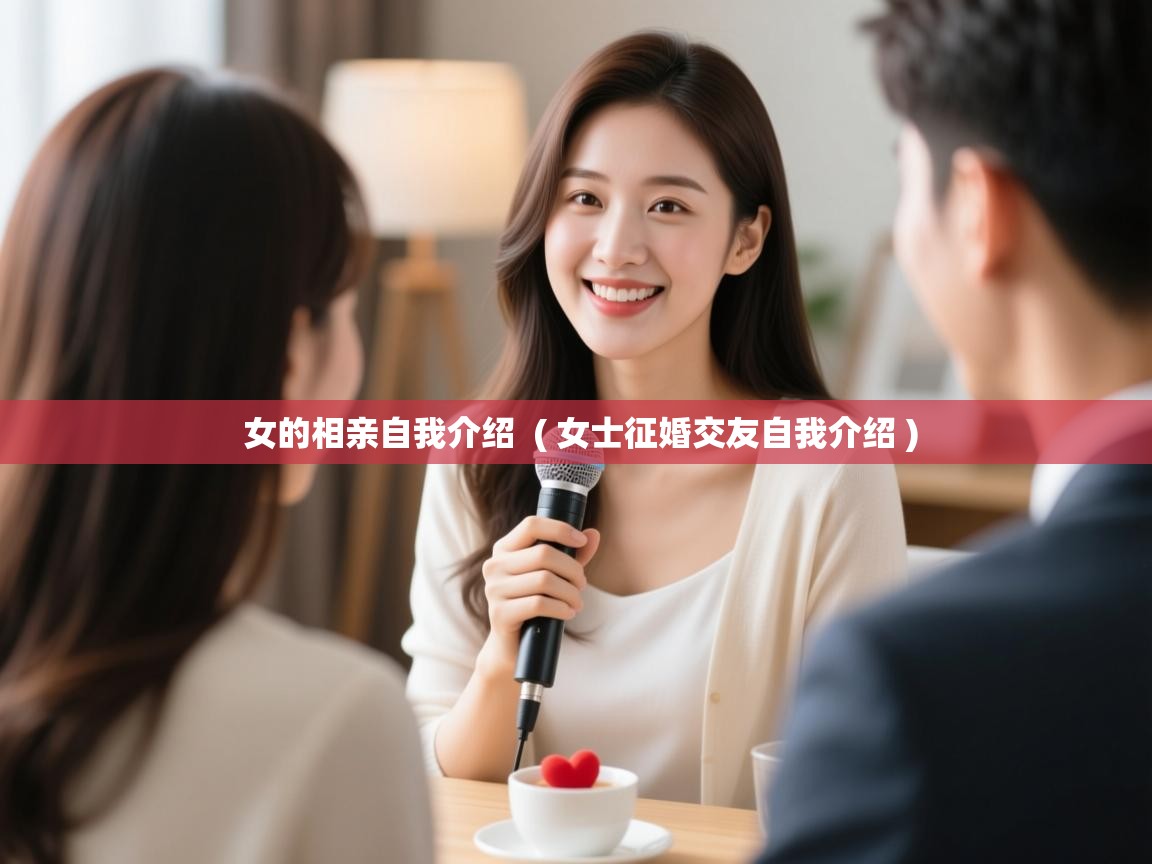  女的相亲自我介绍  ( 女士征婚交友自我介绍 )