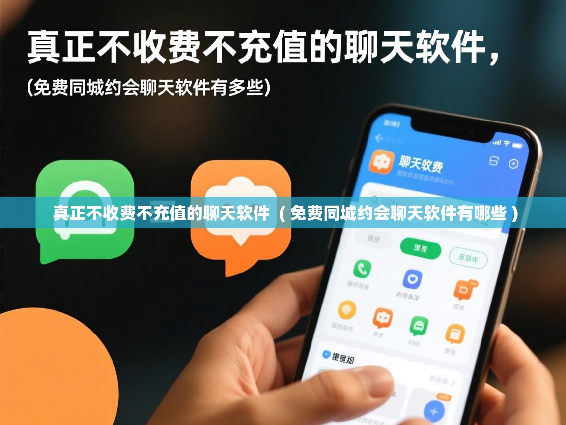  真正不收费不充值的聊天软件  ( 免费同城约会聊天软件有哪些 )