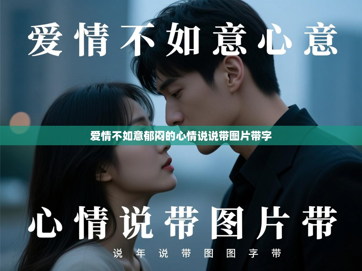 详细阅读: 爱情不如意郁闷的心情说说带图片带字   爱情不如意郁闷的心情说说带图片带字