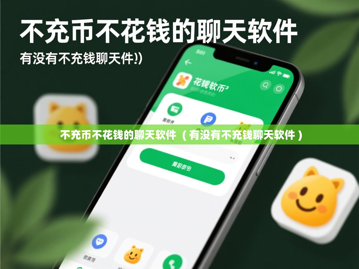 不充币不花钱的聊天软件 ( 有没有不充钱聊天软件 ) 不充币不花钱的聊天软件 ( 有没有不充钱聊天软件 )