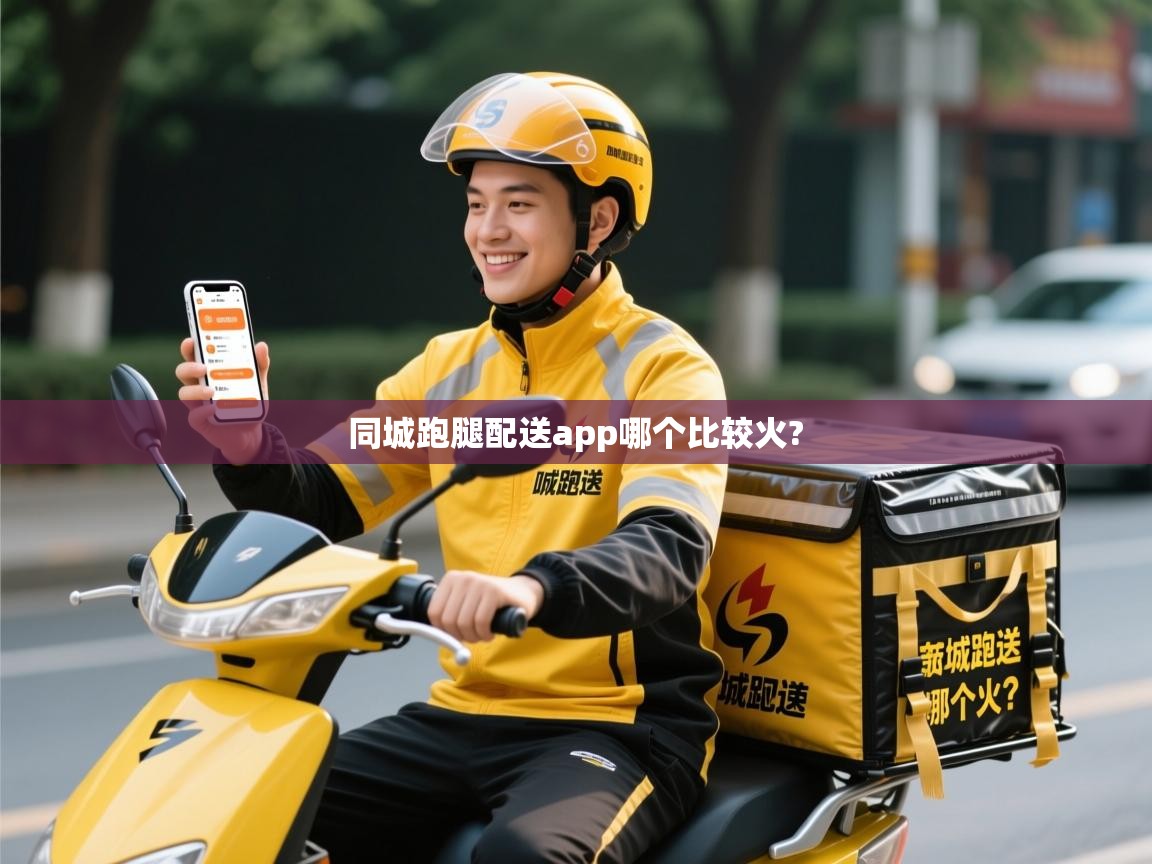  同城跑腿配送app哪个比较火? 