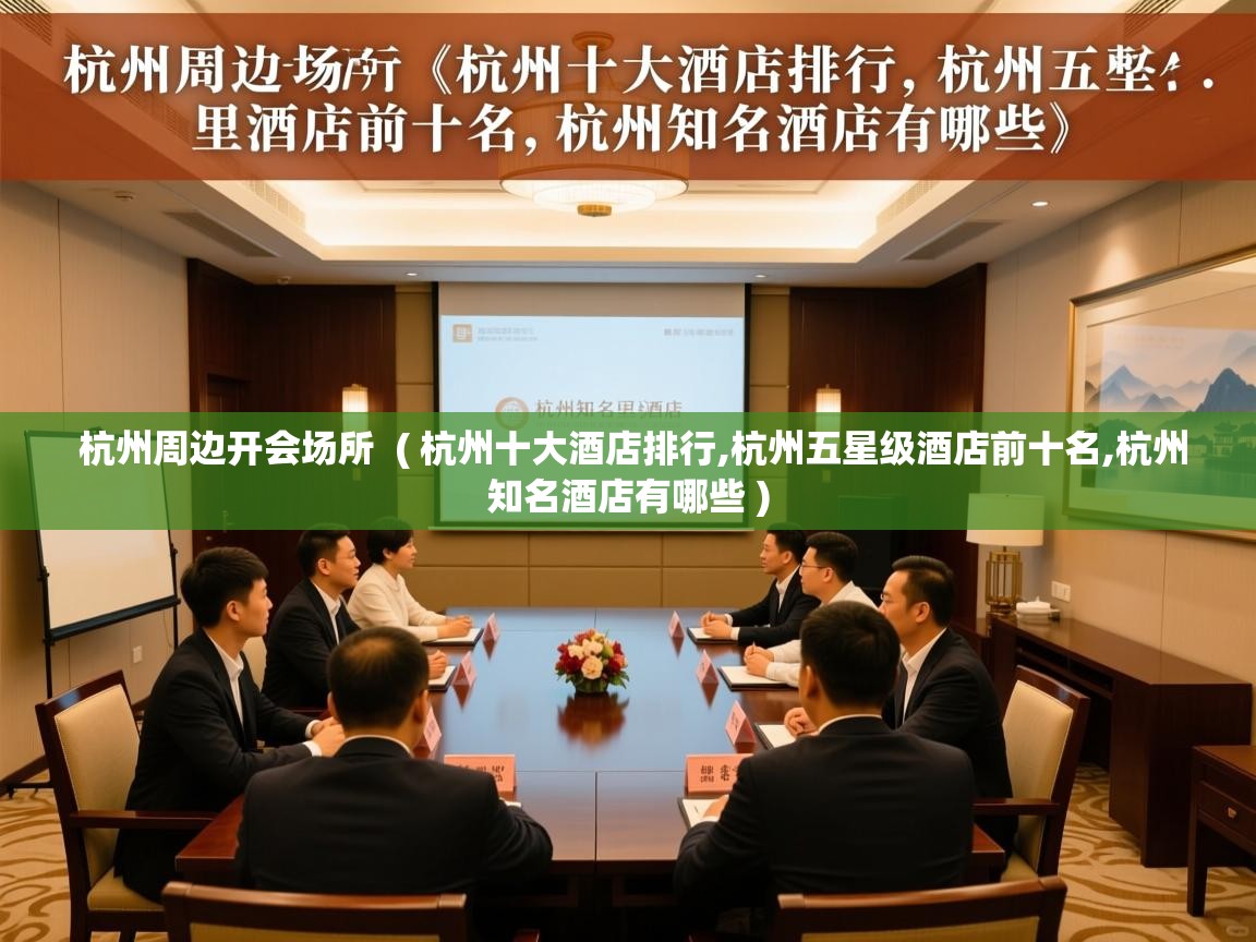 详细阅读: 杭州周边开会场所  ( 杭州十大酒店排行,杭州五星级酒店前十名,杭州知名酒店有哪些 )  杭州周边开会场所  ( 杭州十大酒店排行,杭州五星级酒店前十名,杭州知名酒店有哪些 )