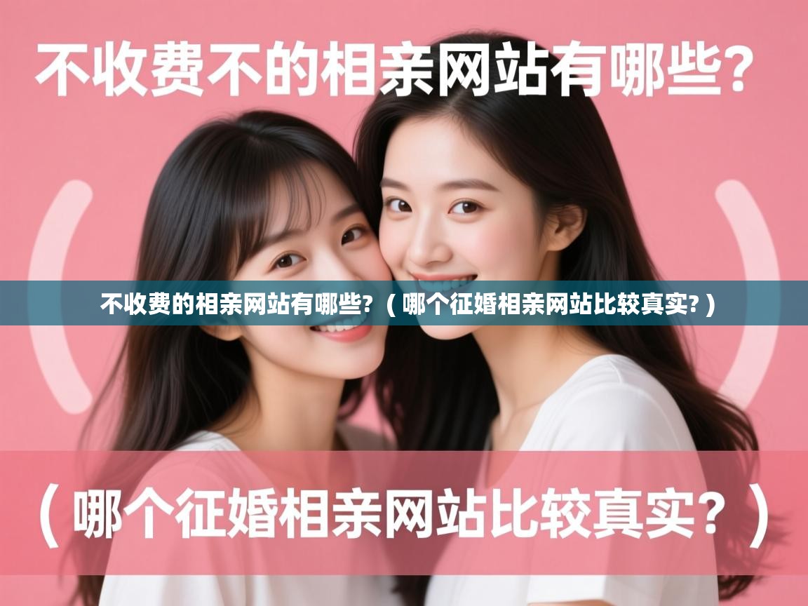 详细阅读: 不收费的相亲网站有哪些?  ( 哪个征婚相亲网站比较真实? )  不收费的相亲网站有哪些?  ( 哪个征婚相亲网站比较真实? )