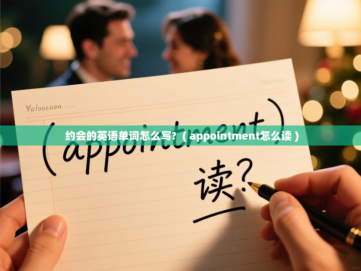  约会的英语单词怎么写?  ( appointment怎么读 )