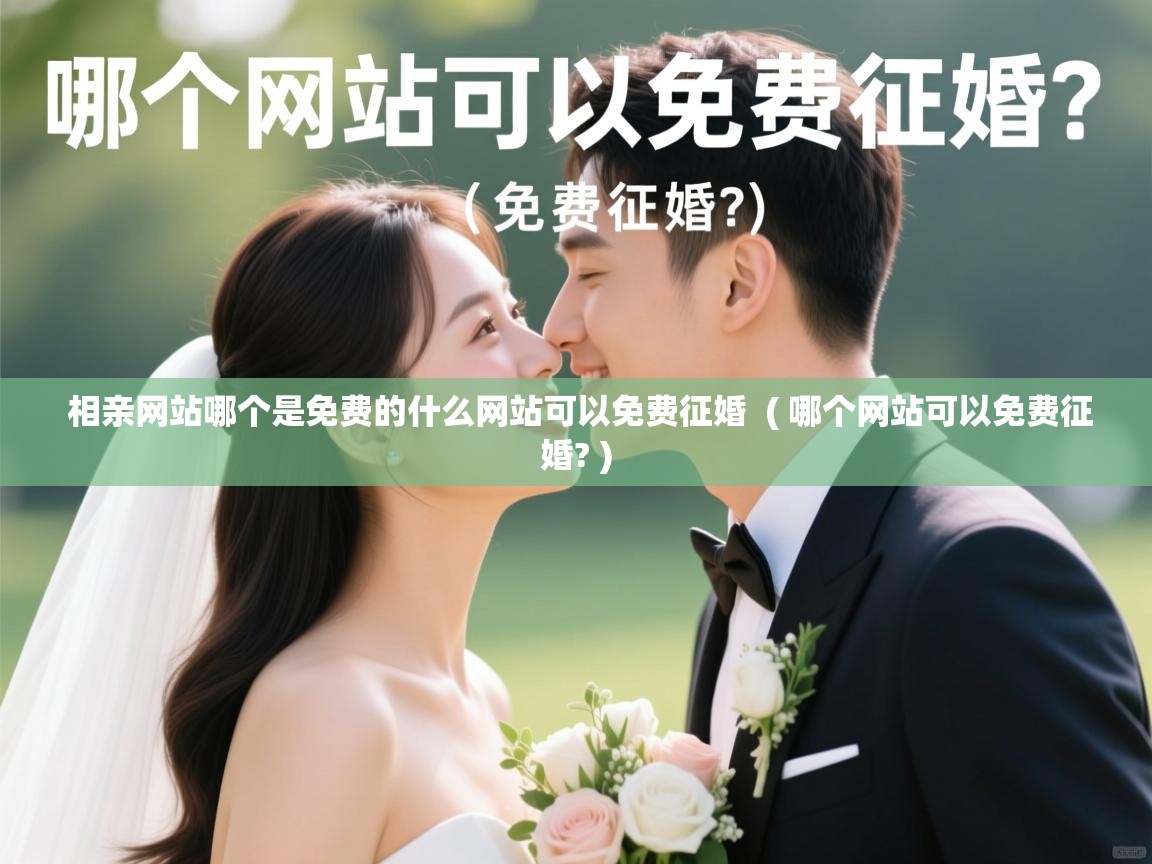 详细阅读: 相亲网站哪个是免费的什么网站可以免费征婚  ( 哪个网站可以免费征婚? )  相亲网站哪个是免费的什么网站可以免费征婚  ( 哪个网站可以免费征婚? )