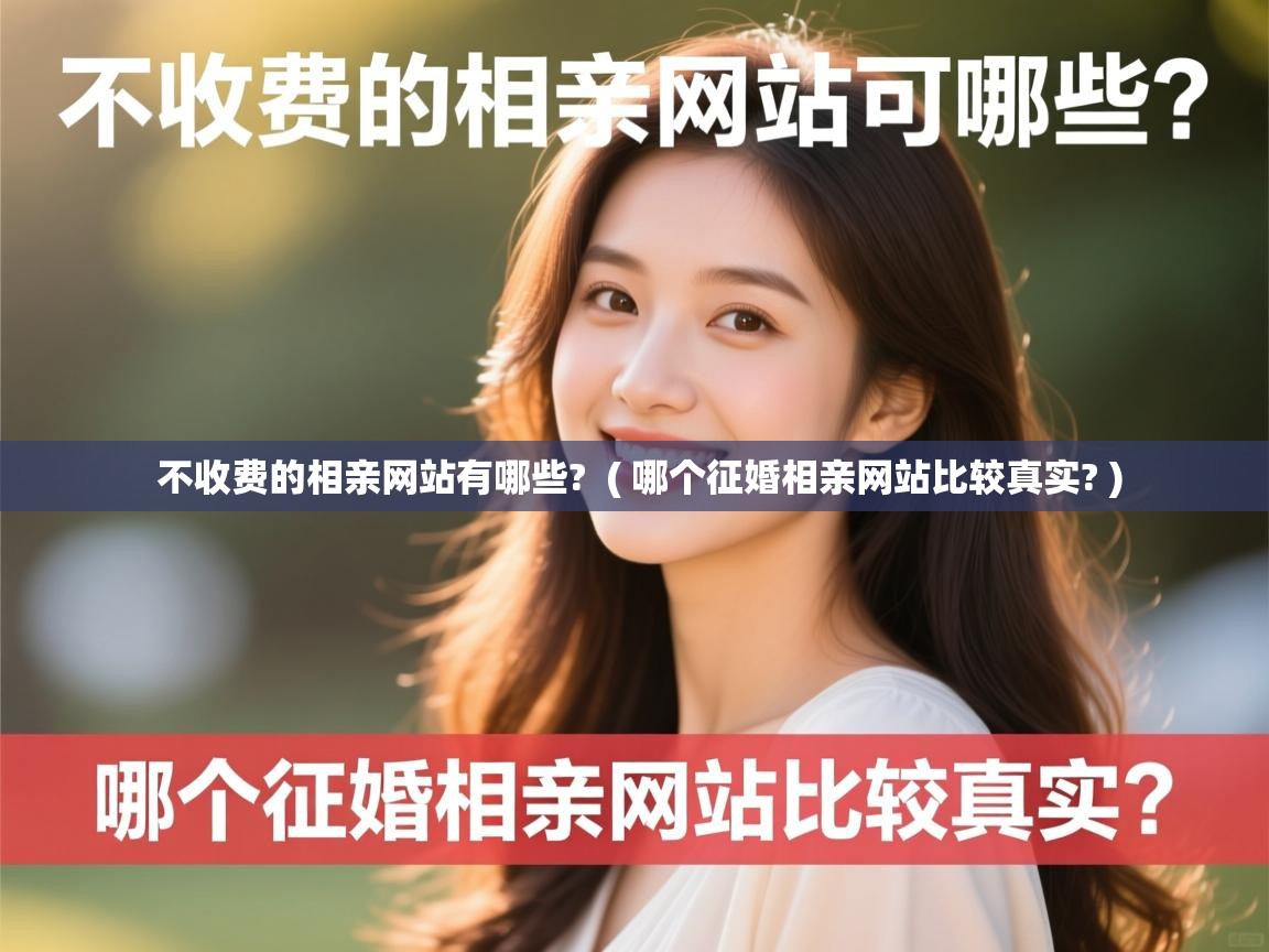 详细阅读: 不收费的相亲网站有哪些?  ( 哪个征婚相亲网站比较真实? )  不收费的相亲网站有哪些?  ( 哪个征婚相亲网站比较真实? )