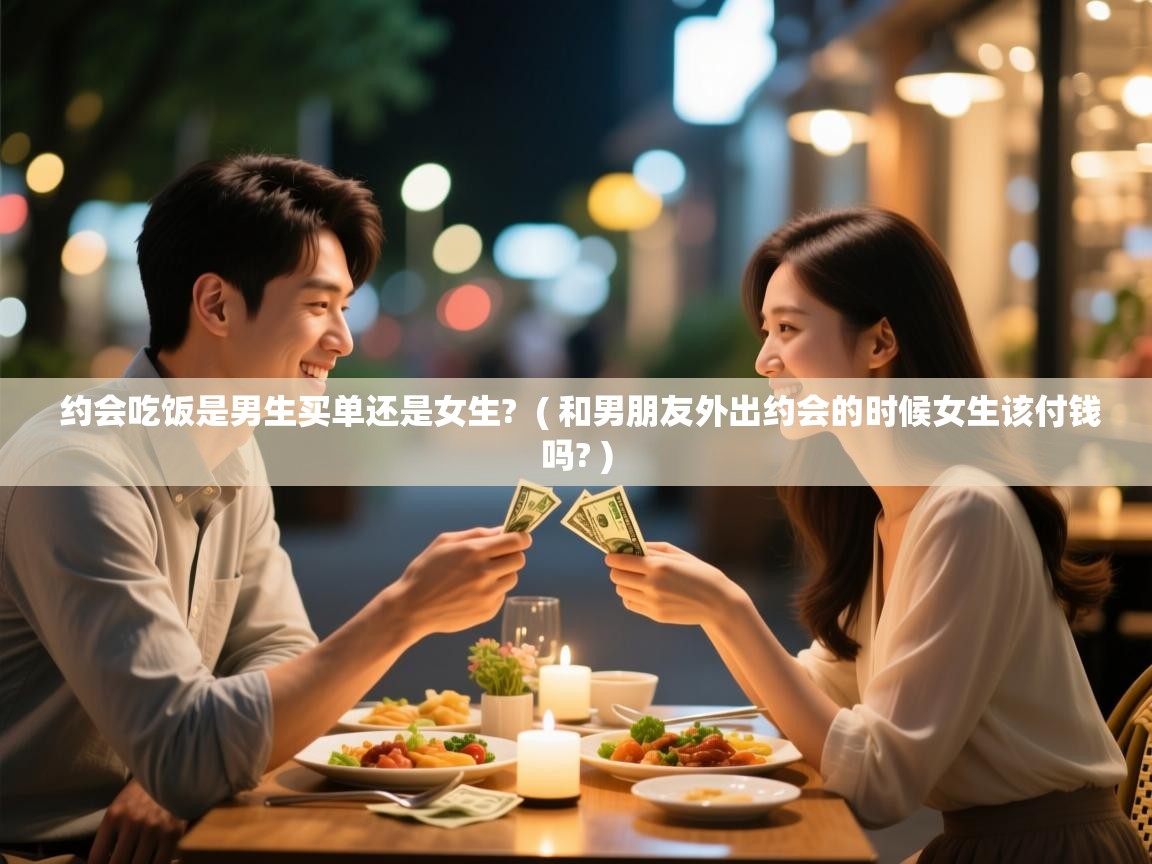  约会吃饭是男生买单还是女生?  ( 和男朋友外出约会的时候女生该付钱吗? )