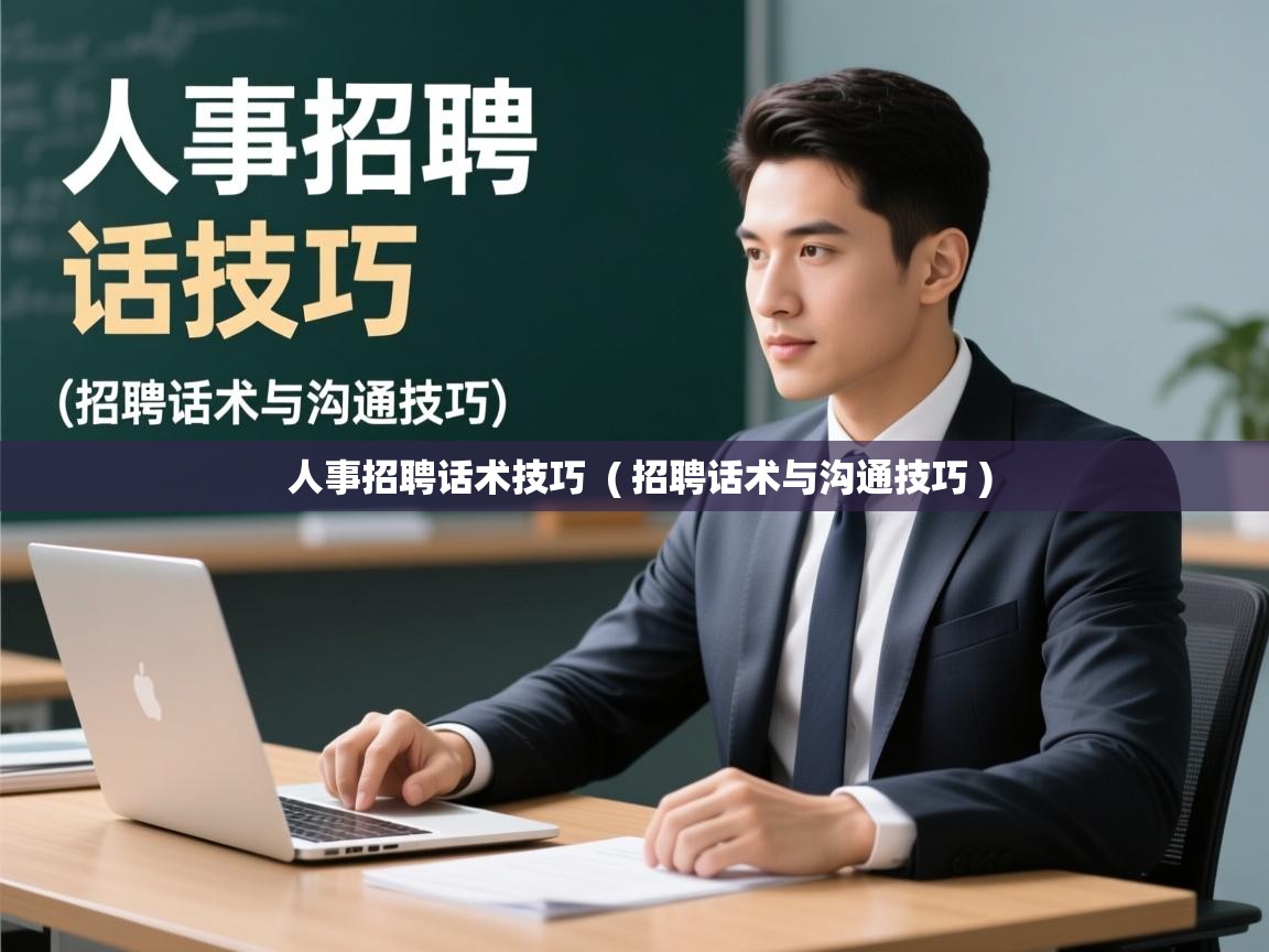  人事招聘话术技巧  ( 招聘话术与沟通技巧 )