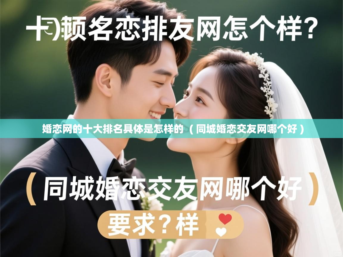  婚恋网的十大排名具体是怎样的  ( 同城婚恋交友网哪个好 )