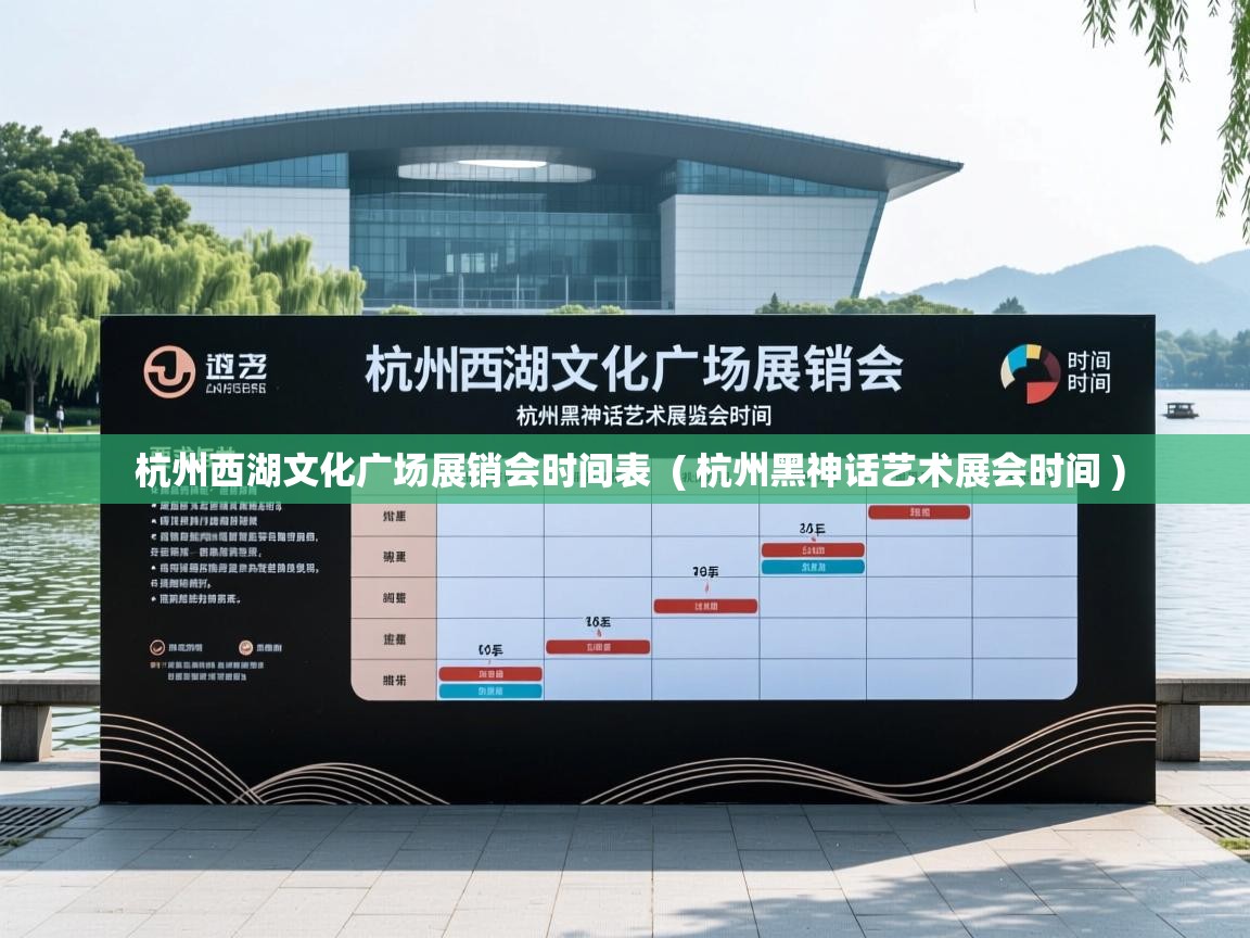  杭州西湖文化广场展销会时间表  ( 杭州黑神话艺术展会时间 )