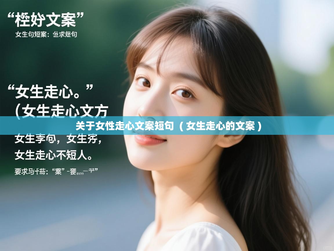 详细阅读: 关于女性走心文案短句  ( 女生走心的文案 )  关于女性走心文案短句  ( 女生走心的文案 )