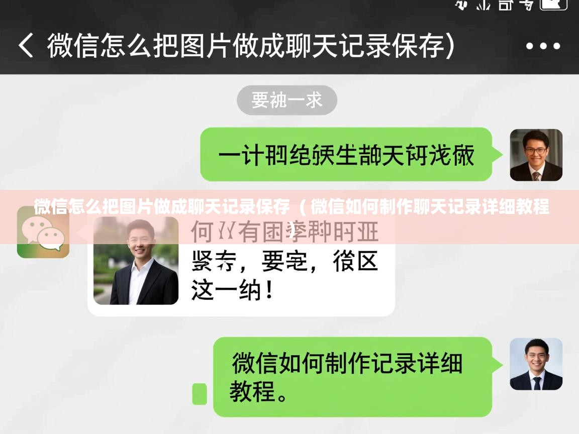 微信怎么把图片做成聊天记录保存  ( 微信如何制作聊天记录详细教程 )  微信怎么把图片做成聊天记录保存  ( 微信如何制作聊天记录详细教程 )
