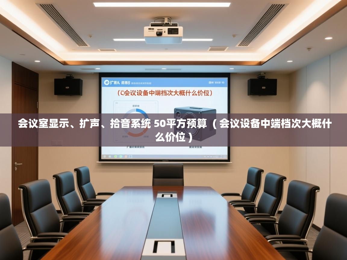  会议室显示、扩声、拾音系统 50平方预算  ( 会议设备中端档次大概什么价位 )
