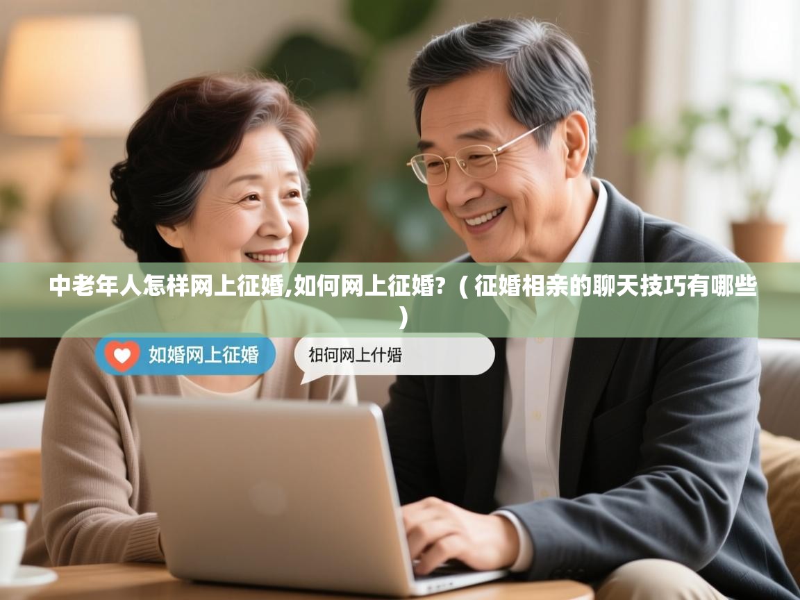 详细阅读: 中老年人怎样网上征婚,如何网上征婚?  ( 征婚相亲的聊天技巧有哪些 )  中老年人怎样网上征婚,如何网上征婚?  ( 征婚相亲的聊天技巧有哪些 )