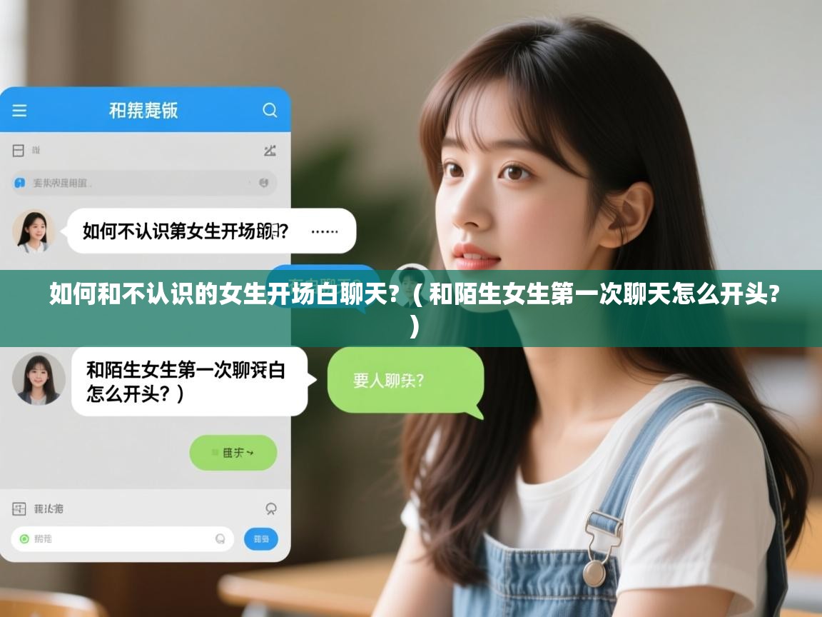  如何和不认识的女生开场白聊天?  ( 和陌生女生第一次聊天怎么开头? )