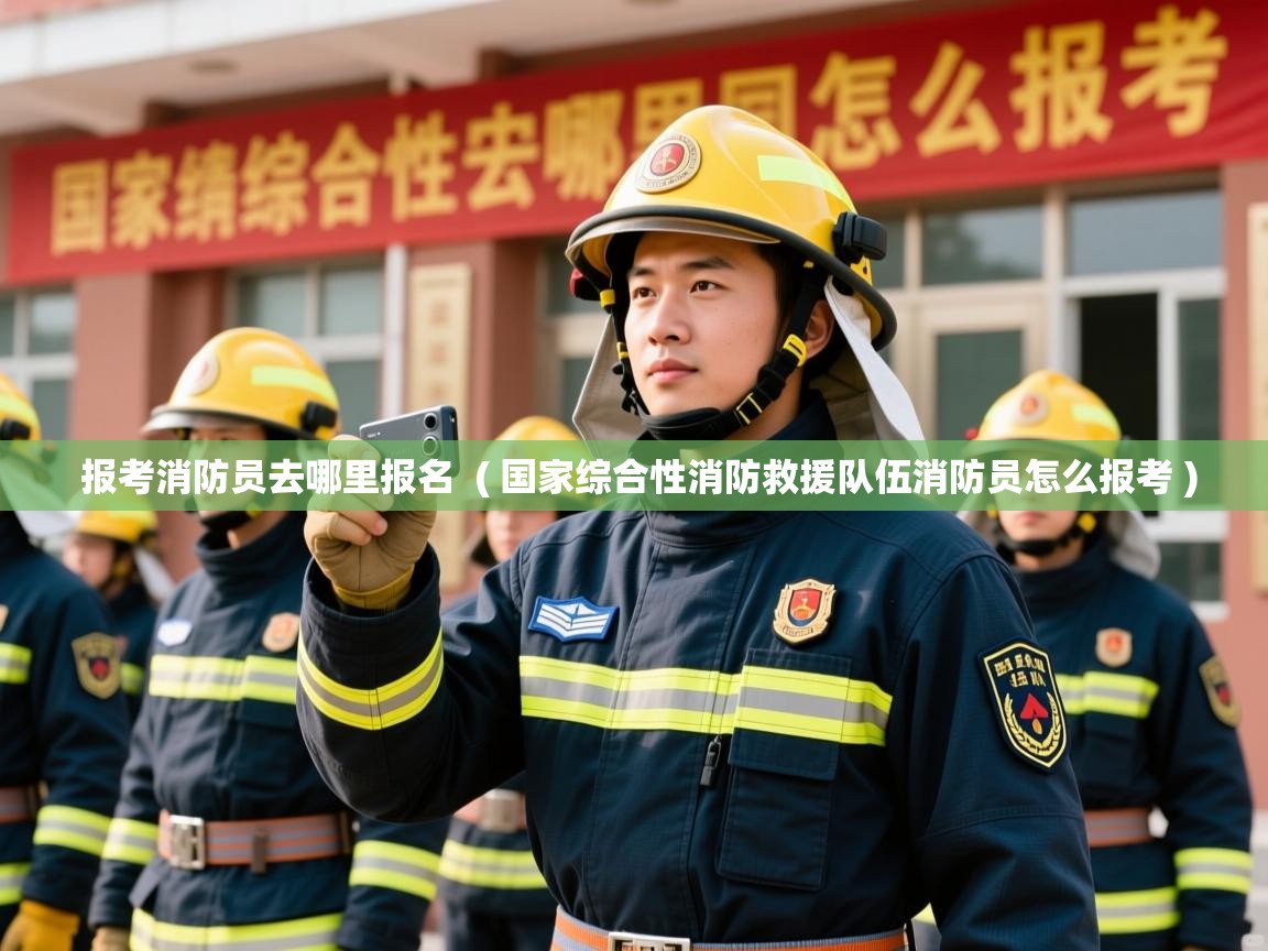 详细阅读: 报考消防员去哪里报名  ( 国家综合性消防救援队伍消防员怎么报考 )  报考消防员去哪里报名  ( 国家综合性消防救援队伍消防员怎么报考 )