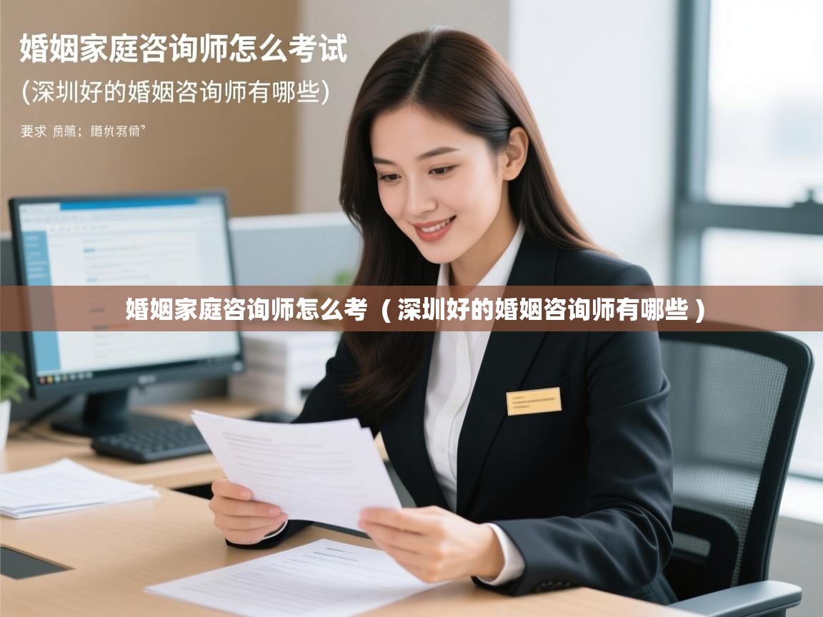 详细阅读: 婚姻家庭咨询师怎么考  ( 深圳好的婚姻咨询师有哪些 )  婚姻家庭咨询师怎么考  ( 深圳好的婚姻咨询师有哪些 )