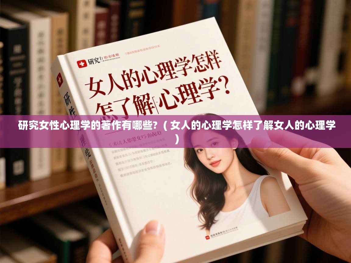 详细阅读: 研究女性心理学的著作有哪些?  ( 女人的心理学怎样了解女人的心理学 )  研究女性心理学的著作有哪些?  ( 女人的心理学怎样了解女人的心理学 )