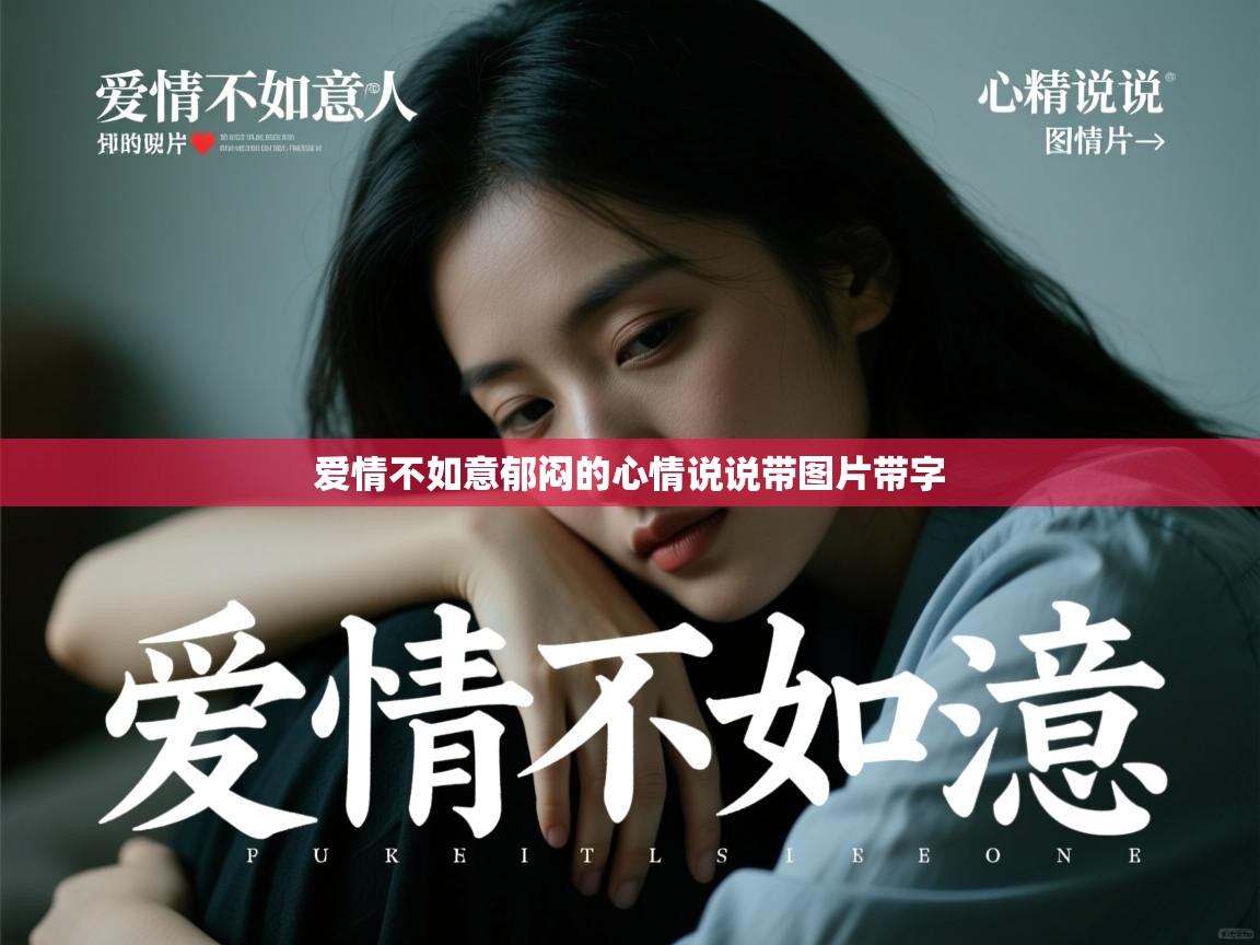 爱情不如意郁闷的心情说说带图片带字   爱情不如意郁闷的心情说说带图片带字