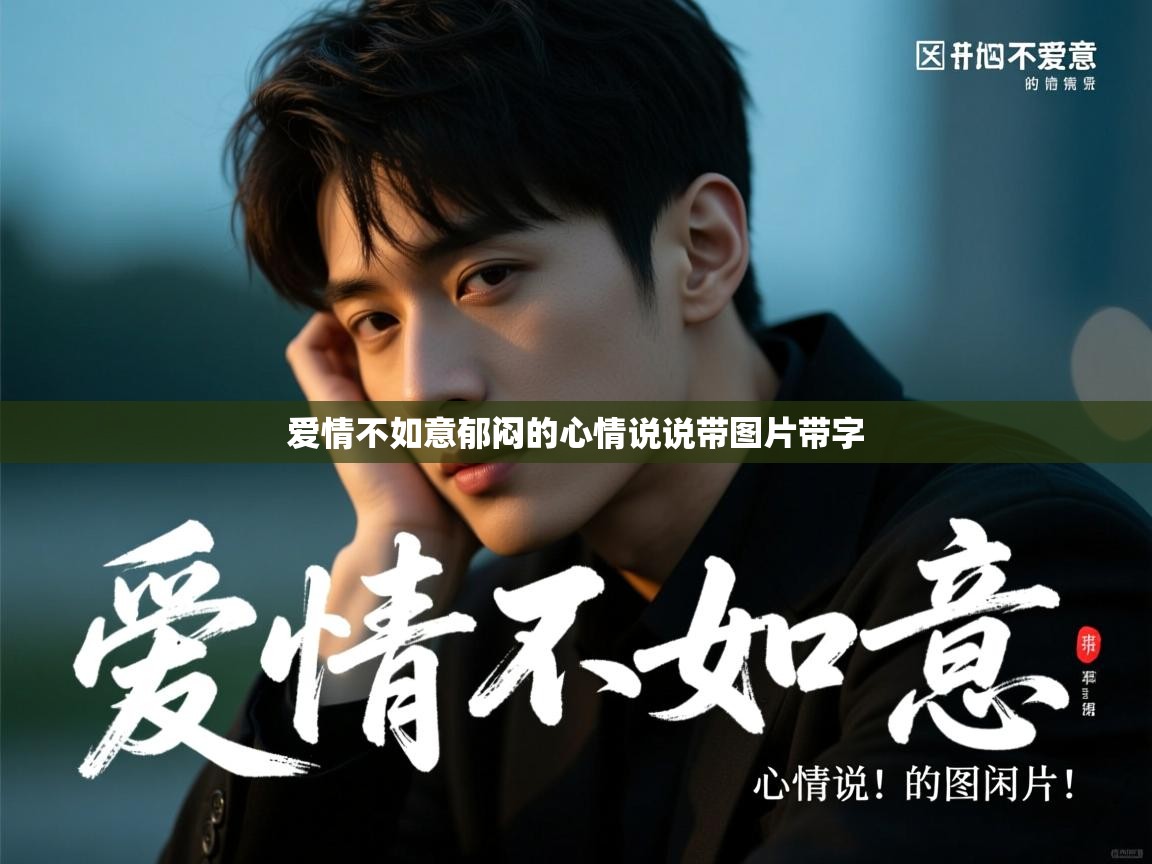 爱情不如意郁闷的心情说说带图片带字   爱情不如意郁闷的心情说说带图片带字