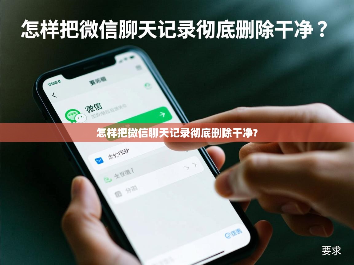  怎样把微信聊天记录彻底删除干净? 