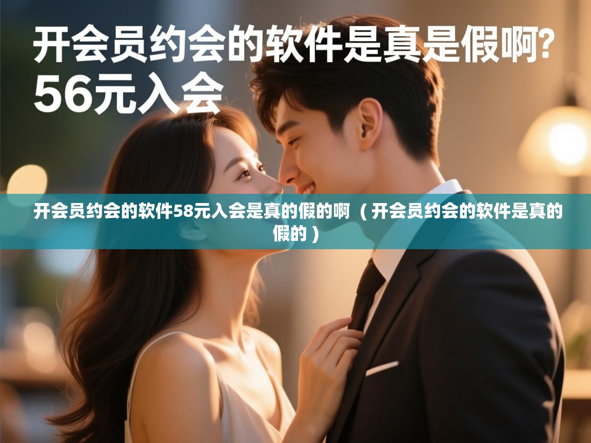 详细阅读: 开会员约会的软件58元入会是真的假的啊  ( 开会员约会的软件是真的假的 )  开会员约会的软件58元入会是真的假的啊  ( 开会员约会的软件是真的假的 )