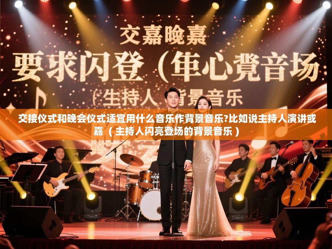 详细阅读: 交接仪式和晚会仪式适宜用什么音乐作背景音乐?比如说主持人演讲或嘉  ( 主持人闪亮登场的背景音乐 )  交接仪式和晚会仪式适宜用什么音乐作背景音乐?比如说主持人演讲或嘉  ( 主持人闪亮登场的背景音乐 )