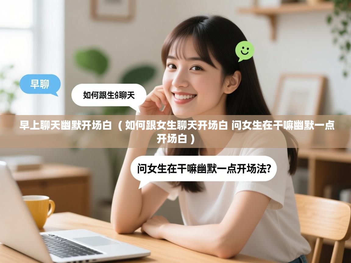 详细阅读: 早上聊天幽默开场白  ( 如何跟女生聊天开场白 问女生在干嘛幽默一点开场白 )  早上聊天幽默开场白  ( 如何跟女生聊天开场白 问女生在干嘛幽默一点开场白 )