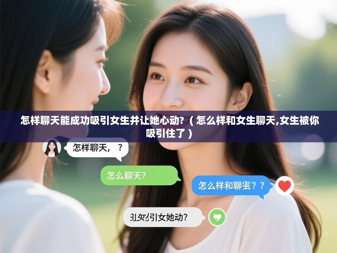 详细阅读: 怎样聊天能成功吸引女生并让她心动?  ( 怎么样和女生聊天,女生被你吸引住了 )  怎样聊天能成功吸引女生并让她心动?  ( 怎么样和女生聊天,女生被你吸引住了 )