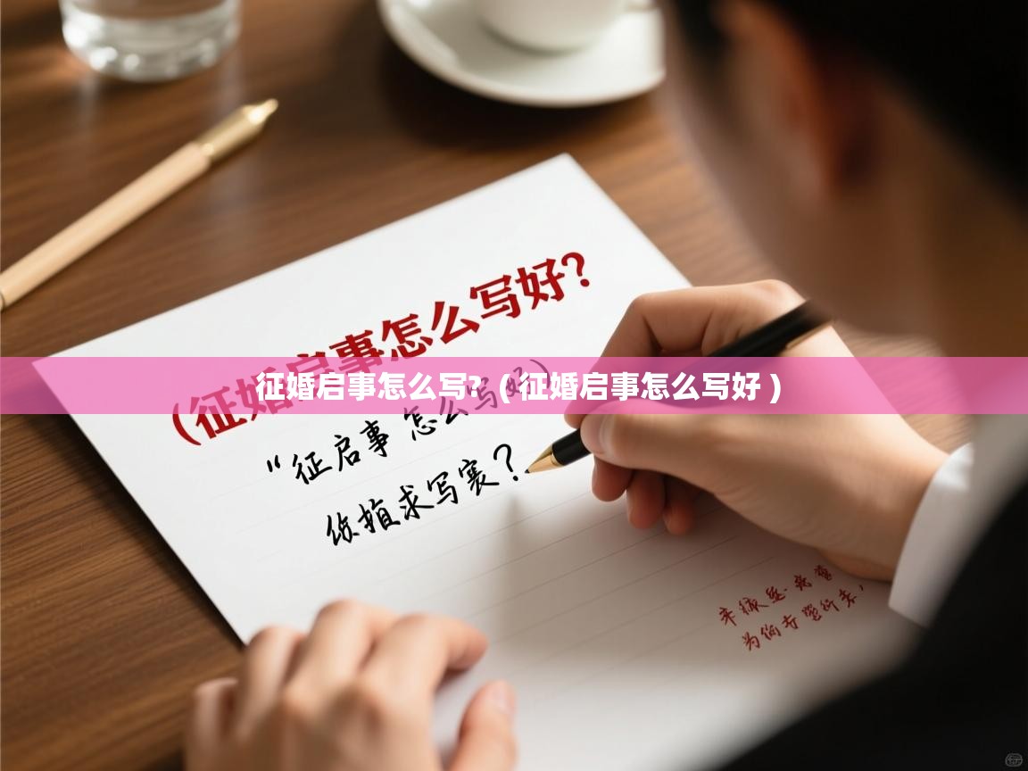 详细阅读: 征婚启事怎么写?  ( 征婚启事怎么写好 )  征婚启事怎么写?  ( 征婚启事怎么写好 )