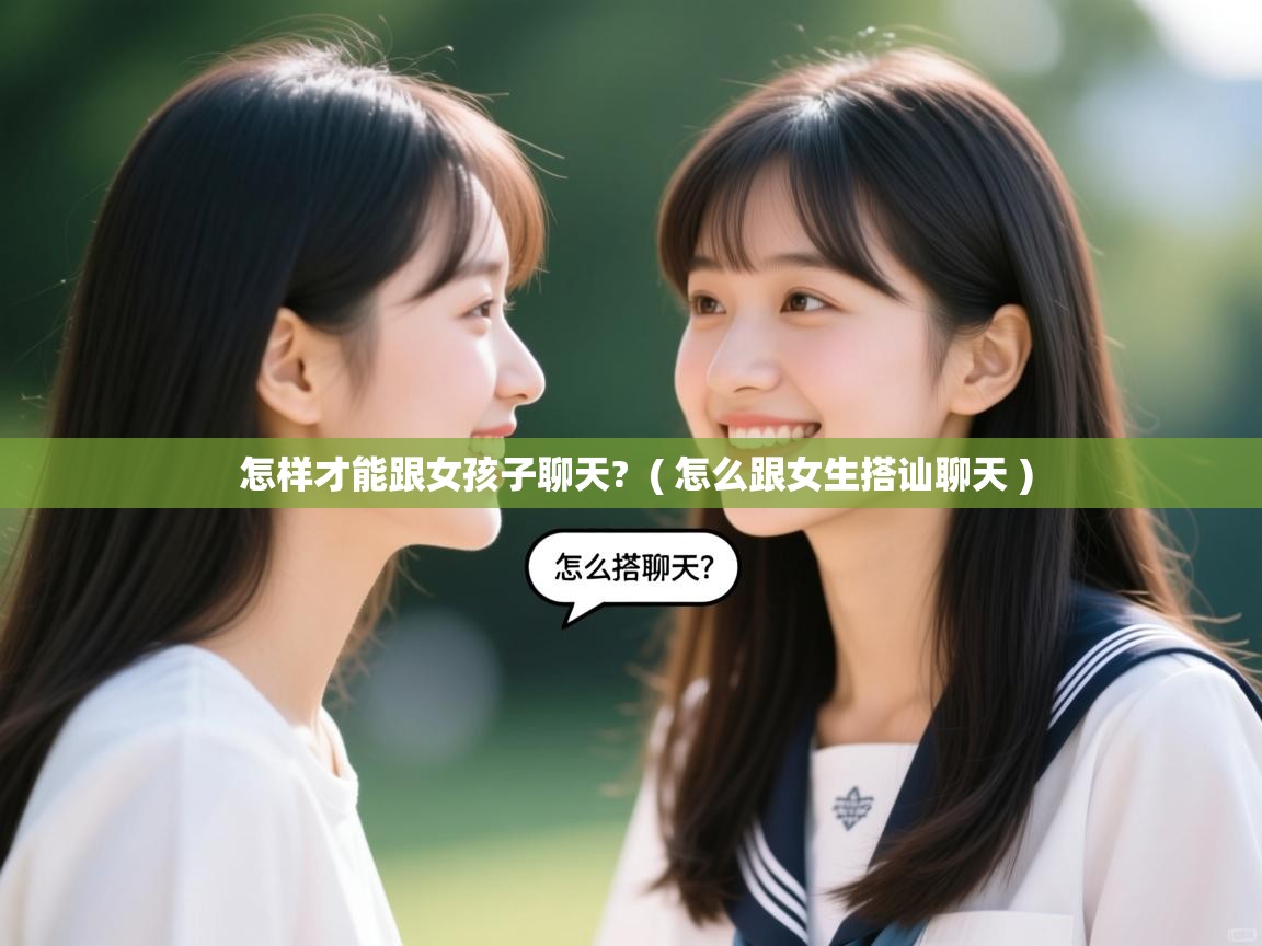 详细阅读: 怎样才能跟女孩子聊天?  ( 怎么跟女生搭讪聊天 )  怎样才能跟女孩子聊天?  ( 怎么跟女生搭讪聊天 )